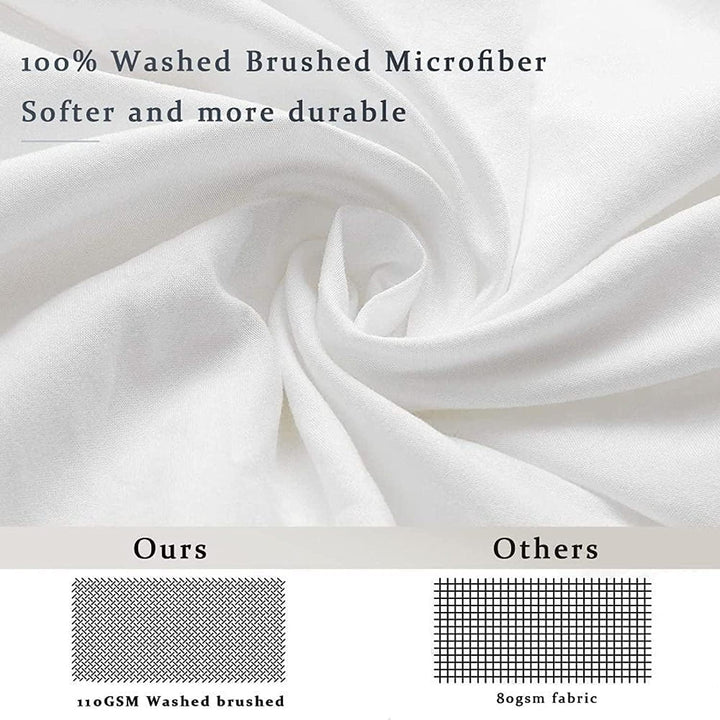 GEDAEUBA Bettwäsche 135x200 Pferde Mädchen - Pferdemotiv Bettbezug 135 x 200 2er Set, Wendebettwäsch