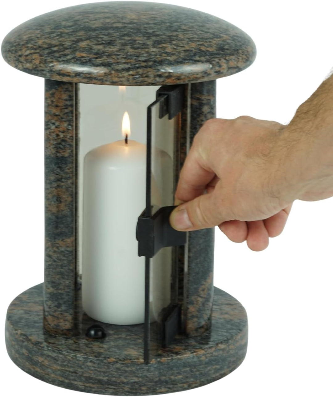 designgrab Tao Grablampe aus Granit Gneis Halmstad