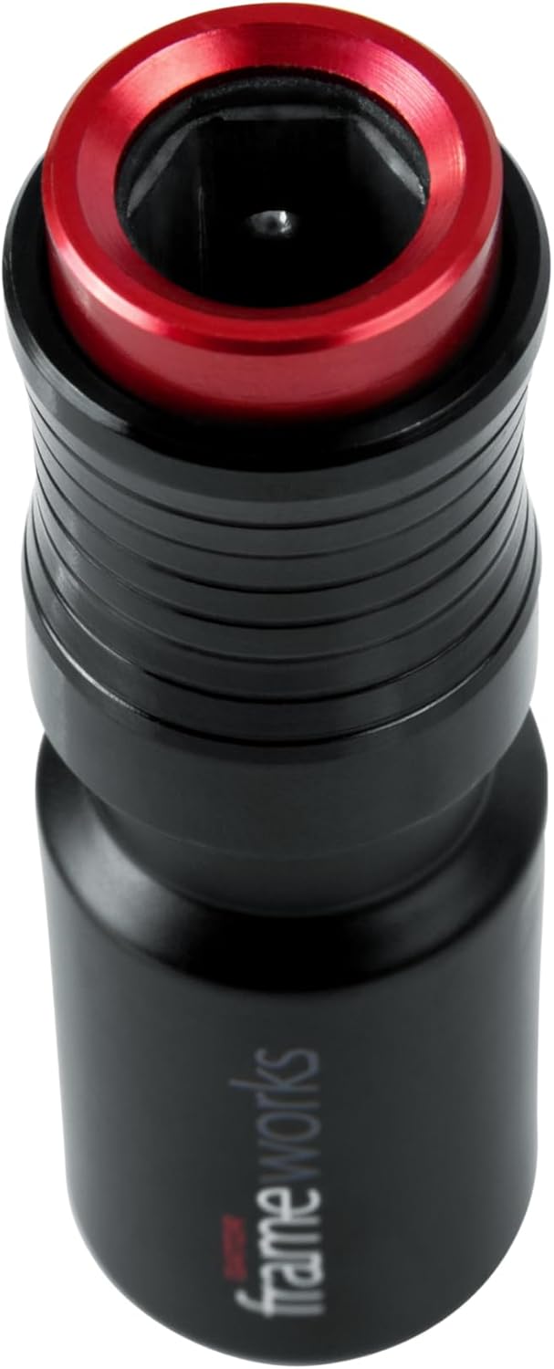 Gator Frameworks Mikrofon-Clip mit Schnellentriegelungsständer (GFW-MIC-QRTOP), Schwarz Schnellspann