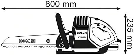 Bosch Professional Elektrofuchsschwanz GFZ 16-35 AC (1.600 Watt, inkl. 4x Sägeblatt, Schneider, Absa