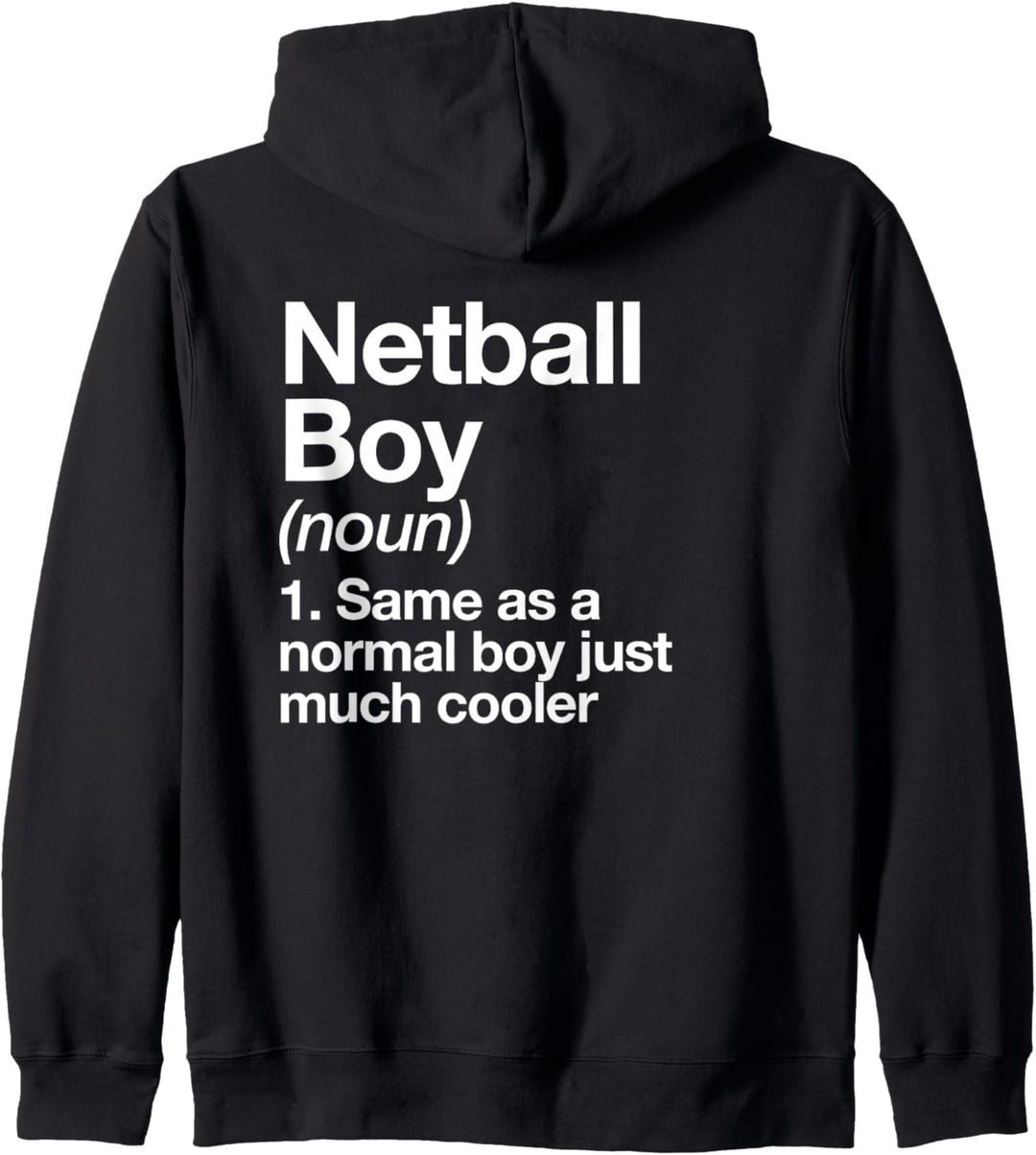 Netzball Junge Definition Lustiger Sport Kapuzenjacke