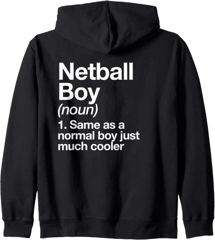 Netzball Junge Definition Lustiger Sport Kapuzenjacke