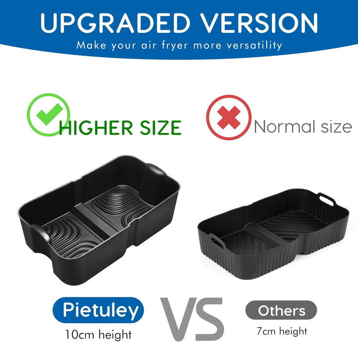 Höheres Ninja Heissluftfritteuse Zubehör für Ninja Foodi Flexdrawer 10,4 L Heissluftfritteuse AF500D