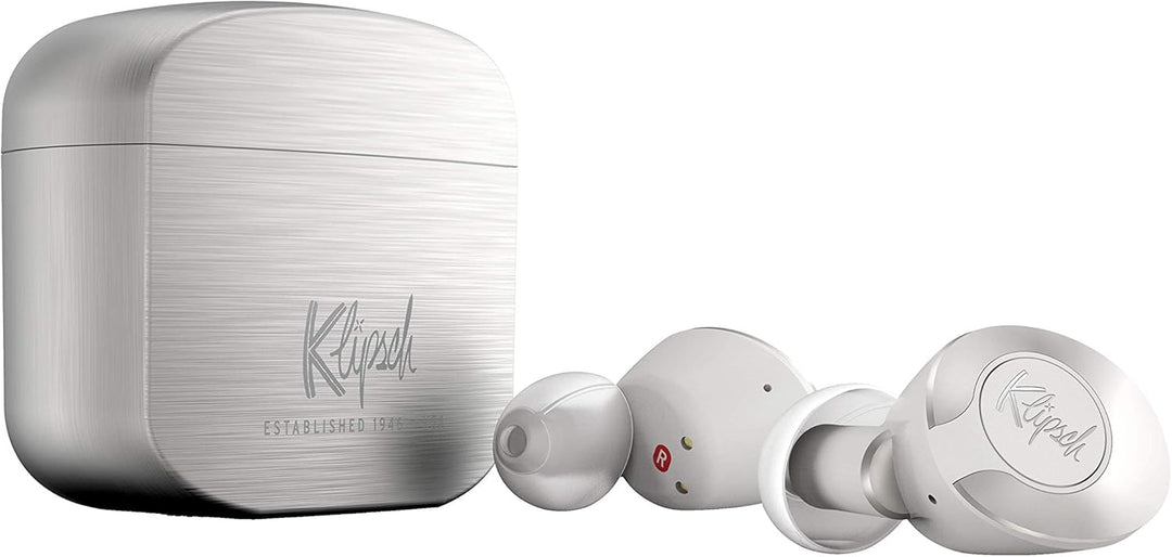 Klipsch, T5II True Wireless Silver, Bluetooth, Intraaural, Silver