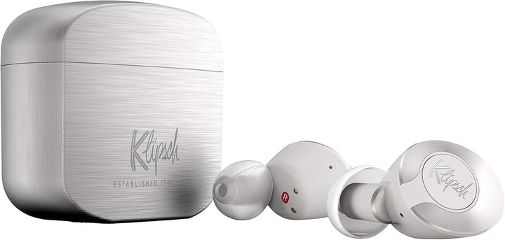 Klipsch, T5II True Wireless Silver, Bluetooth, Intraaural, Silver