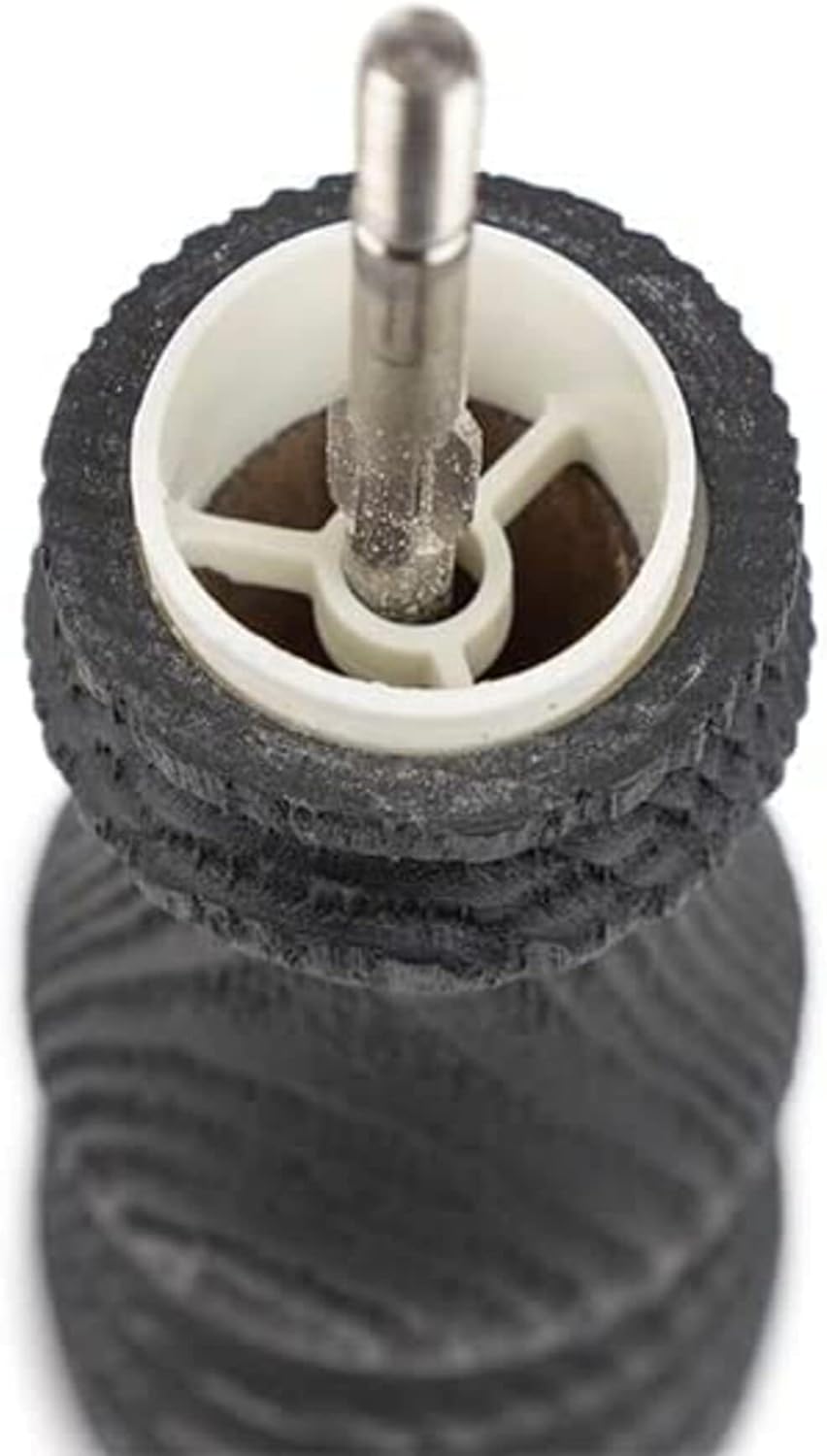 PEUGEOT - Salzmühle Paris Nature Black 12 cm + Salz - Klassische Mahlgradeinstellung - Aus recycelte