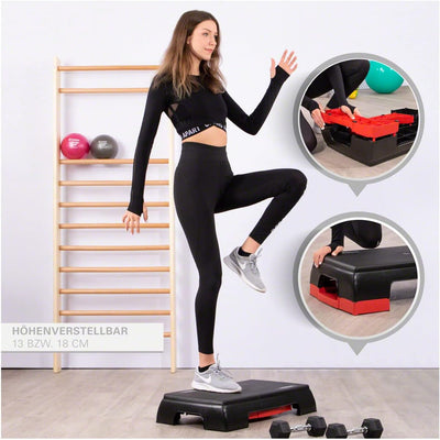 Sport-Tec Stepp Brett Stepper Aerobic Studio Fitness Step Board 2-Fach verstellbar