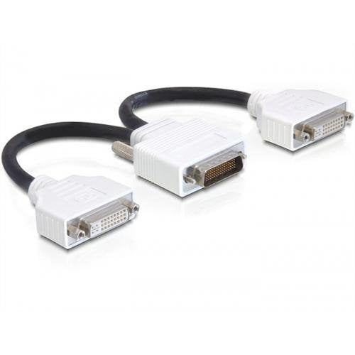 Delock Adapter DMS-59 Stecker > 2 x DVI 24+5 Buchse 20 cm