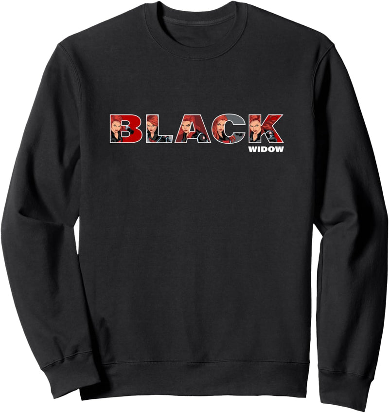 Marvel Avengers Black Widow Logo Sweatshirt