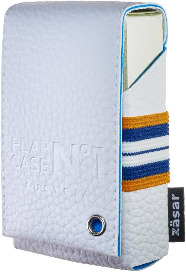 FLAPCASE N°1 • AIR RACE • Designer Zigarettenetui, Made in Austria, Gummiband, Leder vegan Zigarette