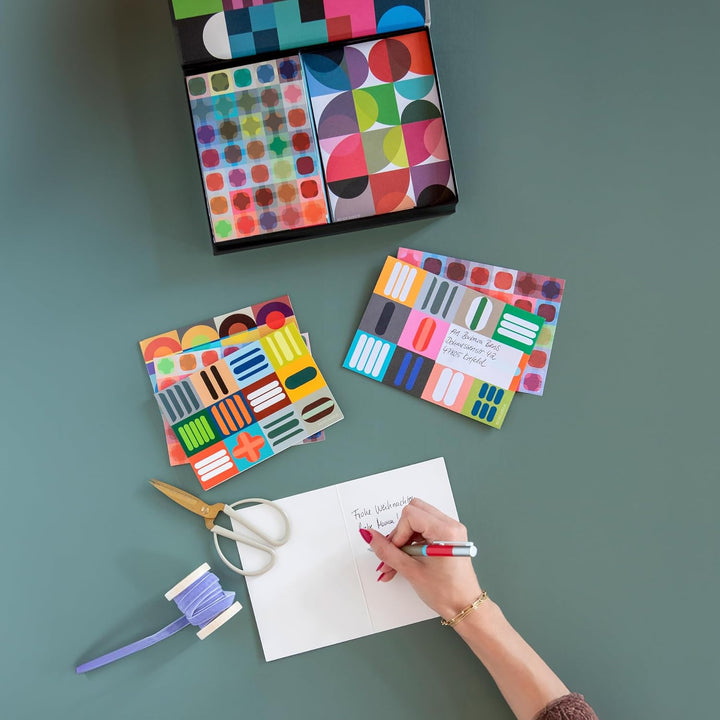 Remember Kartenset, Papier – Spielkarten Set mit modernem Design, dekoratives Kartenspiel für Freize