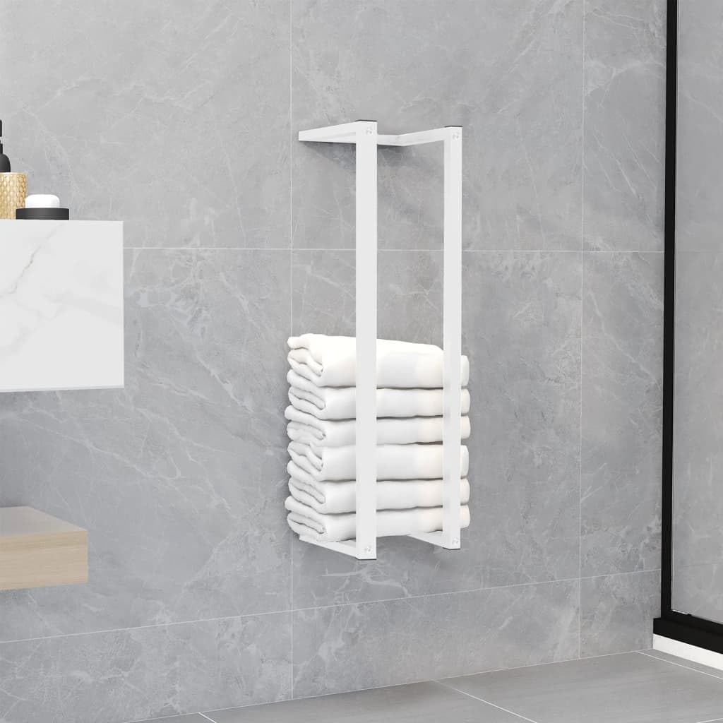 SKM Handtuchständer Weiss 12,5x12,5x60 cm Stahl, Weight: 0.93 kg, 336116 Weiss 12.5 x 12.5 x 60 cm,