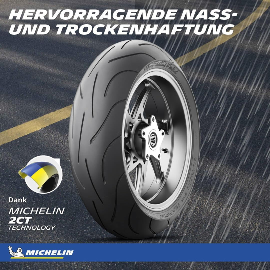 MICHELIN Pilot Power 2CT Motorradreifen 180/55ZR17 (73W) Hinterrad