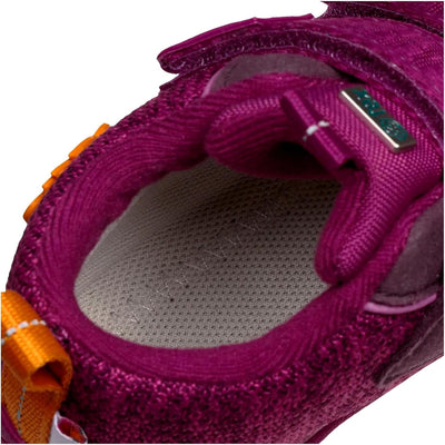 Affenzahn Barfussschuh Leder Buddy mit Klettverschluss Weich rutschfest Flexibel Reflektierend für J
