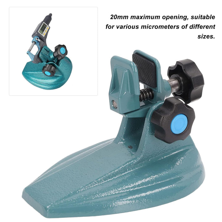 Präzisions Bügelmessschraube Halter Verstellbare Legiertem Stahl Mikrometer Halterung Sockel für Büg