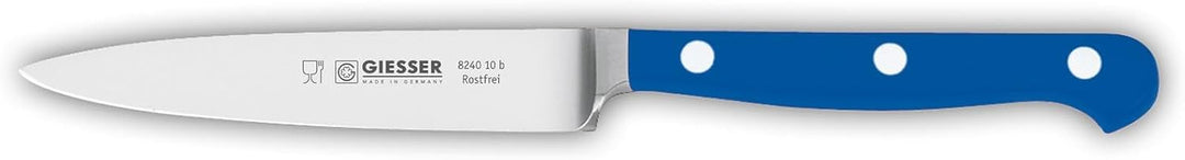 Giesser seit 1776 - Made in Germany - Spickmesser geschmiedet blau Skyline Blue, 10 cm, Officemesser