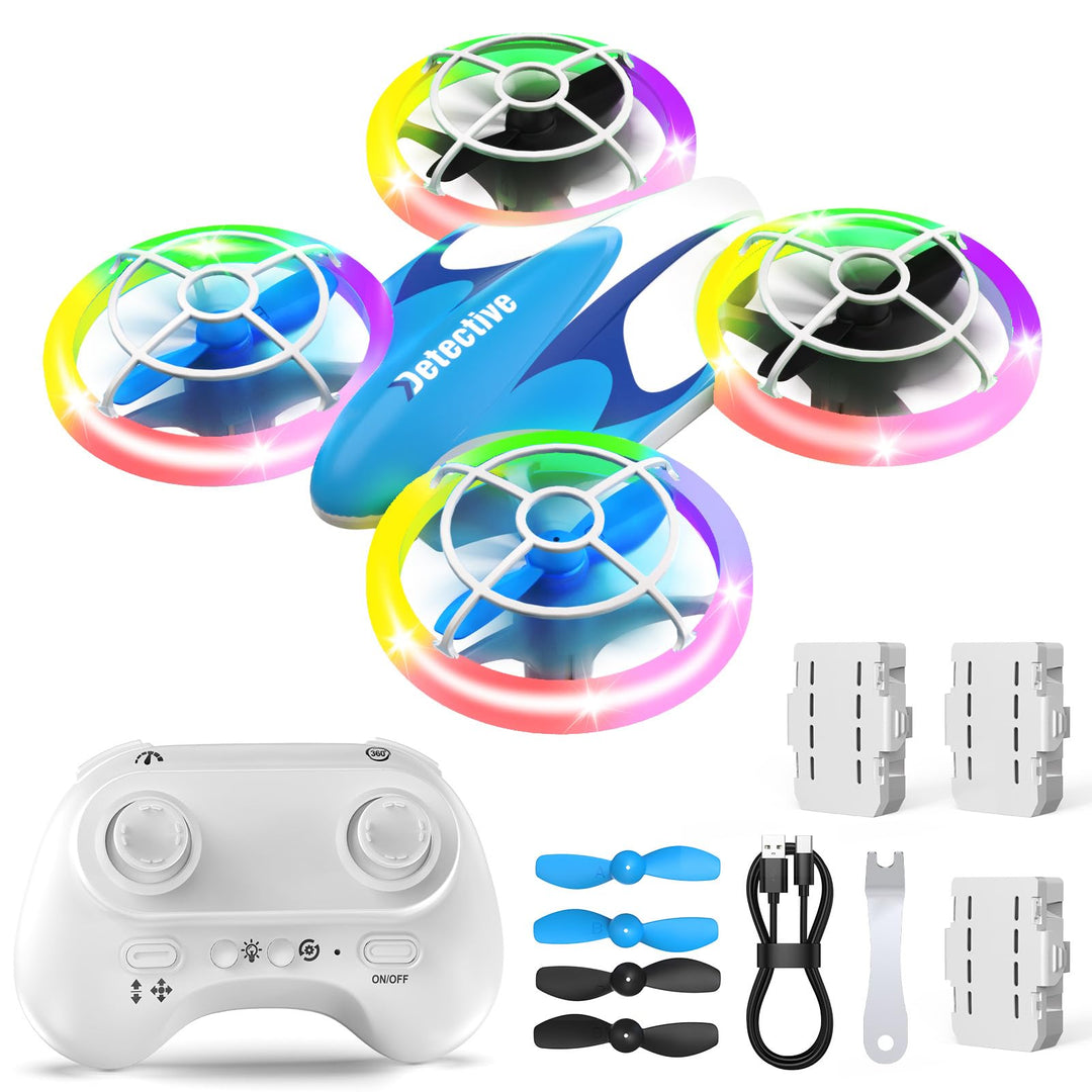 Mini Drohne für Kinder Spielzeug ab 6 7 8 9 10+ Jahre Jungen, RC Flugzeug Spielzeug Quadrocopter Dro