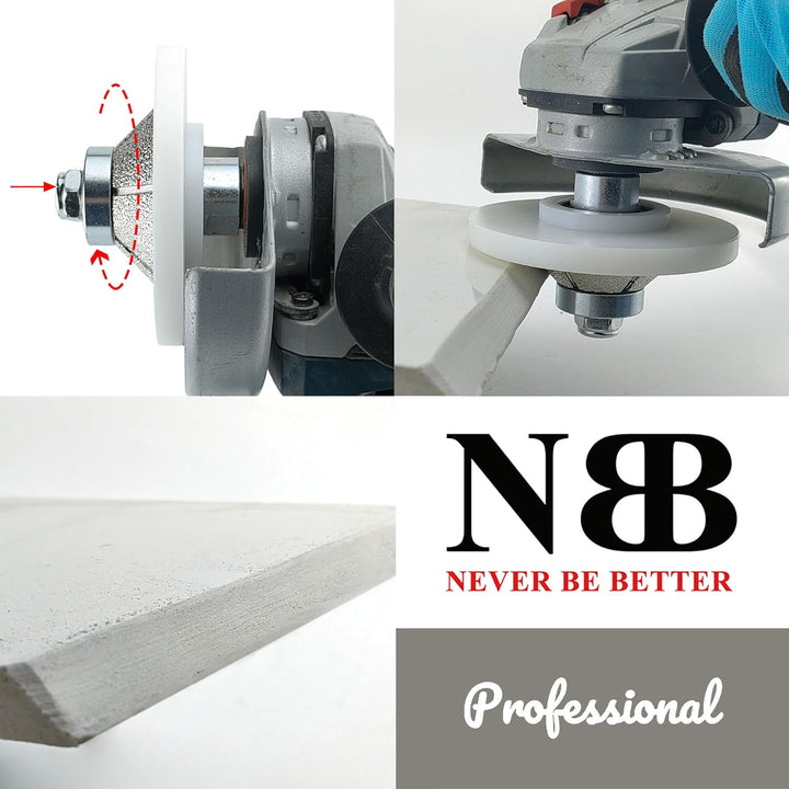 NBB Diamant-Profilscheibe Diamantfräser Fräsbohrer Trennreibahle Profilierungs-Bit für Porzellan Fli