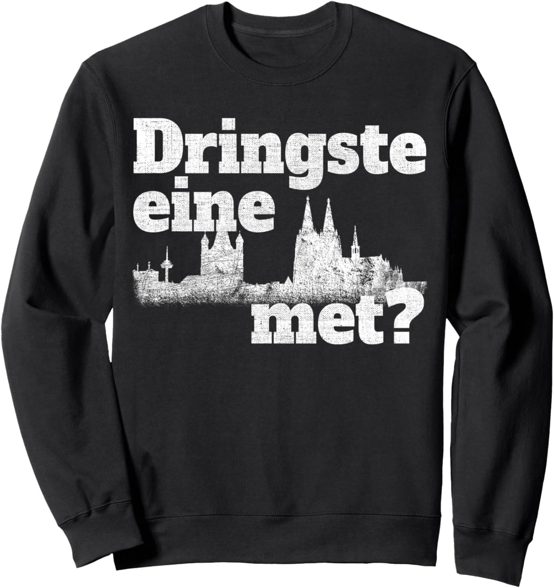 Drinkste Ene Met Kölner Grundgesetz Karneval Köln Kölsch Sweatshirt