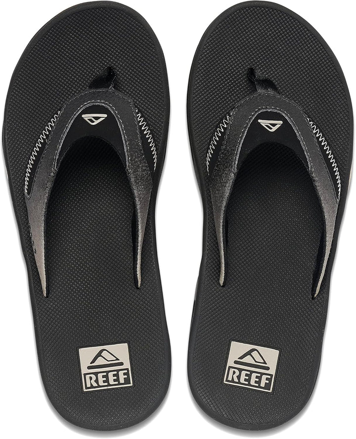 Reef Herren Fanning Zehentrenner 40 EU Black Taupe Fade Cj0393, 40 EU Black Taupe Fade Cj0393