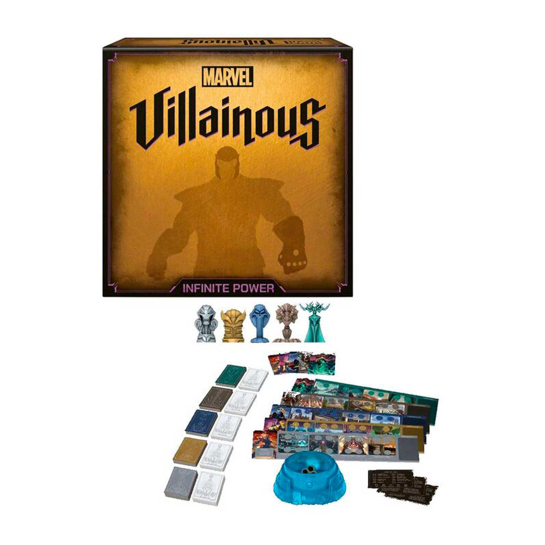 Ravensburger 269860, Villainous Marvel, spanische Version, Light Strategy und Familie, 2-4 Spieler,