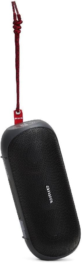 Aiwa BST-650 TWS Bluetooth Lautsprecher kompakt, langlebig und leistungsstark mit Hyper BASS Technol