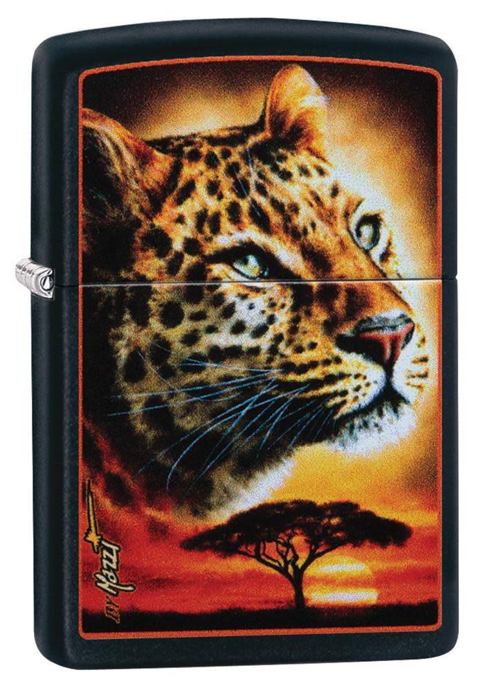 Zippo - 218 Mazzi, Black Matte - Sturmfeuerzeug, befüllbar, in hochwertiger Geschenkbox, 49068, Schw