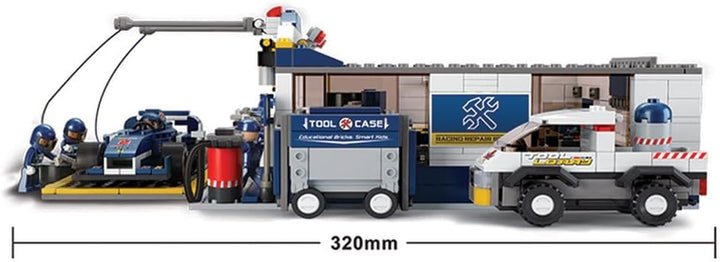 Sluban M38-B0356 Servicestand Baukasten, Multi Colour