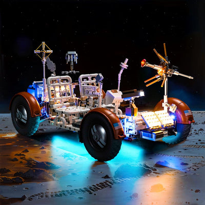 Led Licht Set Kompatibel mit Lego NASA Apollo Lunar Roving Vehicle - LRV (Kein Modell), Dekorationsb