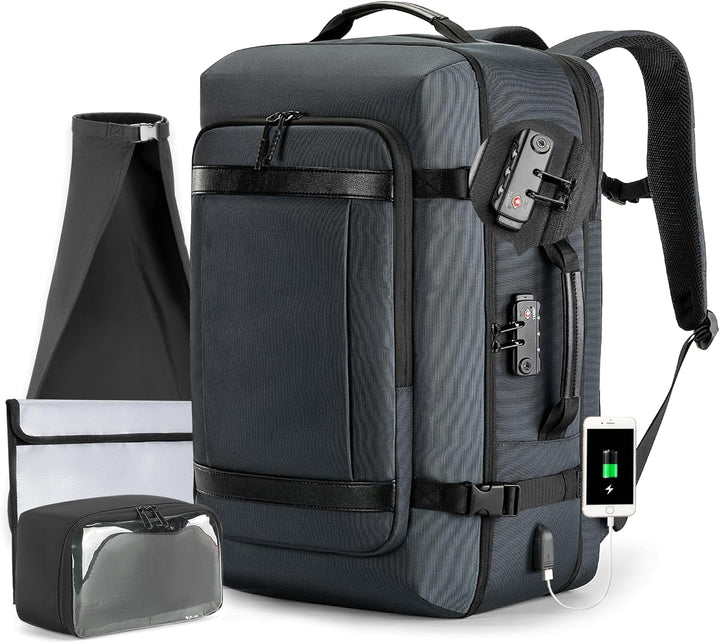 Kingsons Handgepäck-Rucksack, 40 l Reiserucksack, Tagesrucksack, College-Rucksack, passend für bis z