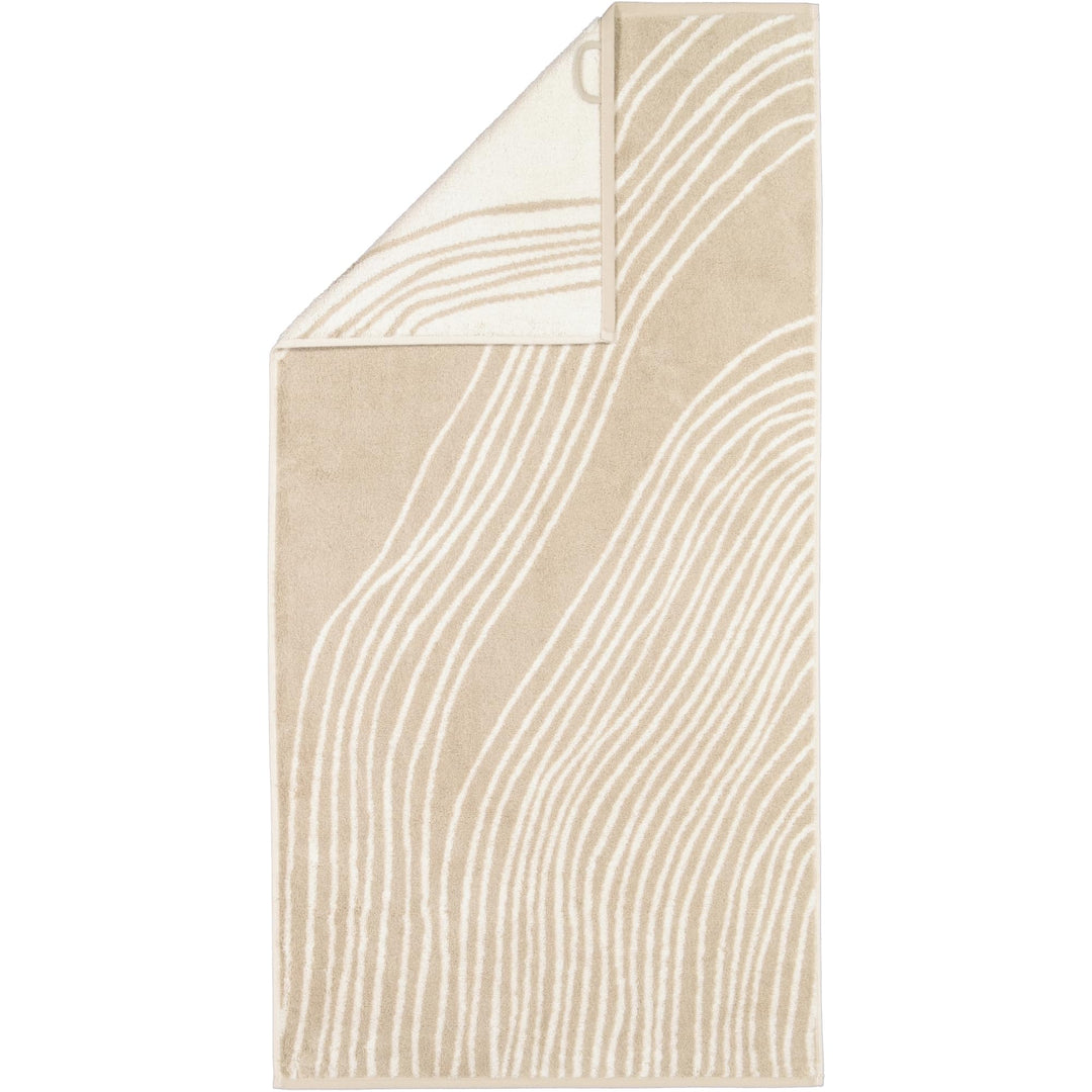 CAWÖ Home Handtücher Gallery Flow 6210 Natur - 33 Duschtuch 70x140 cm, Duschtuch 70x140 cm