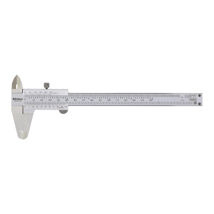 Mitutoyo MIT530-312 Schieblehre, hohe Genauigkeit, Messbereich 0-150 mm Standard, Standard