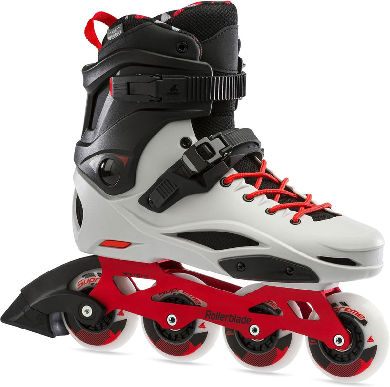 Rollerblade Herren Rb Pro X Inlineskate 260 Grey/Warm Red, 260 Grey/Warm Red