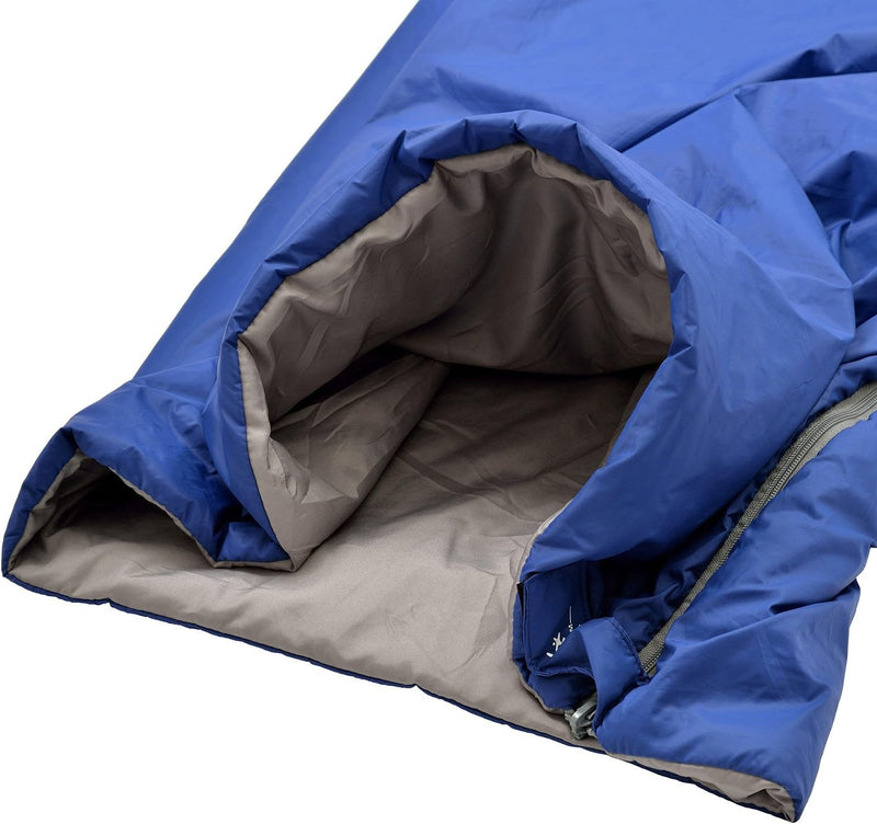 Agemore Schlafsack Leichte 3 Saison Schlafsack Hülse Form Mit Kapuze für Camping Wandern Trekking li