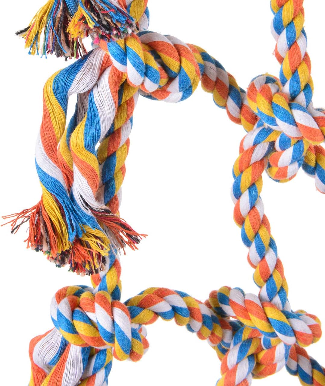 HappyBird | Kletternetz aus Baumwolle für Papageien XXL