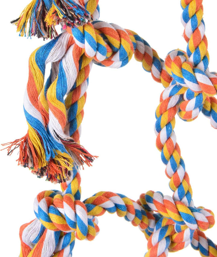 HappyBird | Kletternetz aus Baumwolle für Papageien XXL