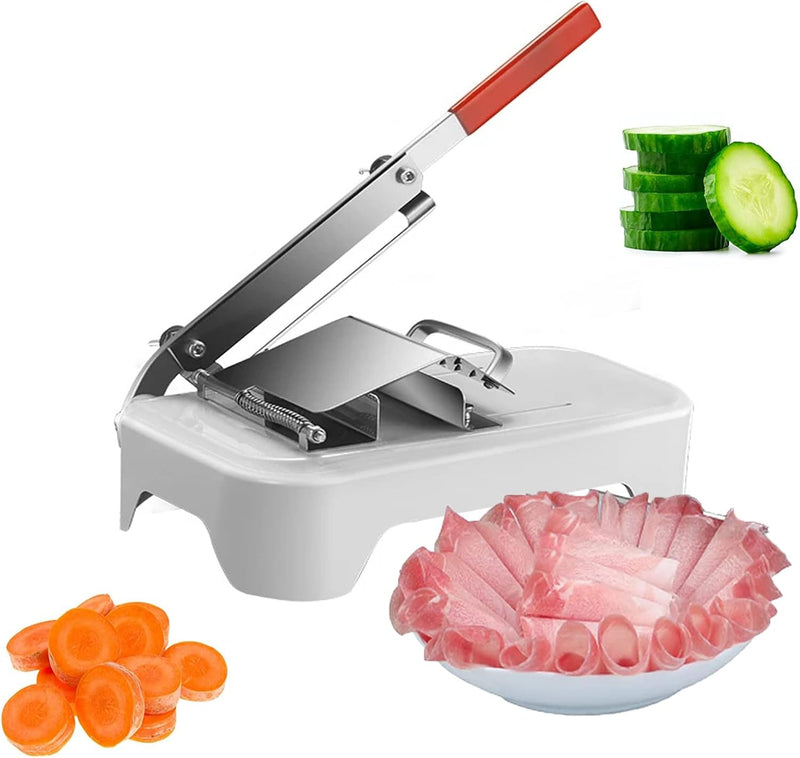 Allesschneider Manuell Fleischschneidemaschine Hammelfleisch Gemüse Obst Fleischschneider Wurstschne