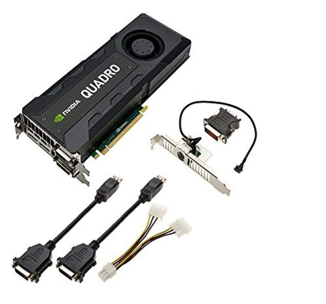 PNY NVIDIA Quadro K5200 Grafikkarte (8 GB, GDDR5, PCIe3.0, GPU) (VCQK5200-PB)