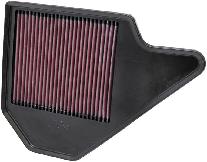K&amp;N Motorluftfilter: wiederverwendbar, alle 75.000 Meilen reinigen, waschbar, Ersatz-Autoluftfilter: