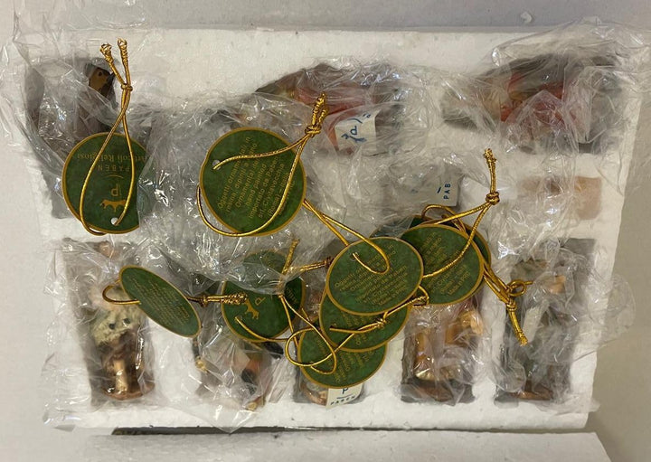 Paben – Komplette Figurensammlung für die Weihnachtskrippe, Grösse Figuren: 7 cm, 11 Motive aus