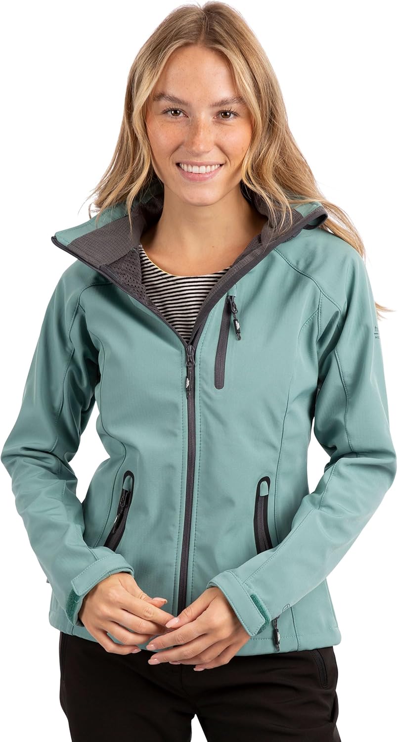 Trespass Damen Bela Mantel XS Teal Mist, XS Teal Mist