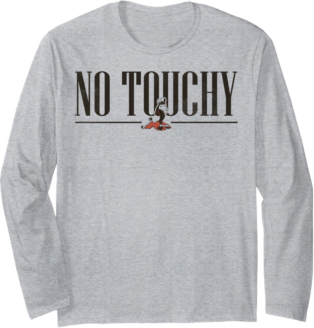 Disney The Emperor's New Groove Kuzco No Touchy Langarmshirt