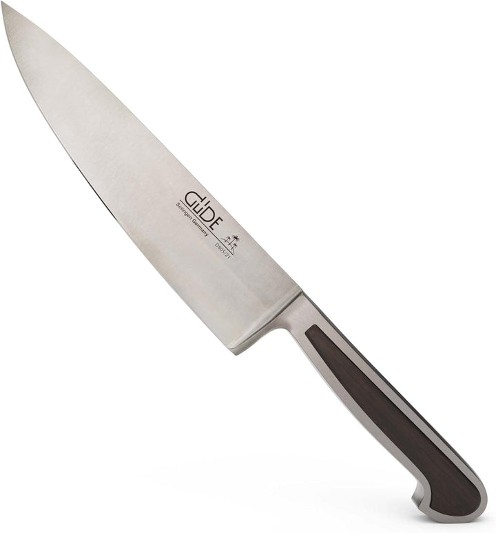 GÜDE Solingen - Kochmesser geschmiedet, 21 cm, Grenadill, DELTA, Küchenmesser, Handmade Germany, Bra
