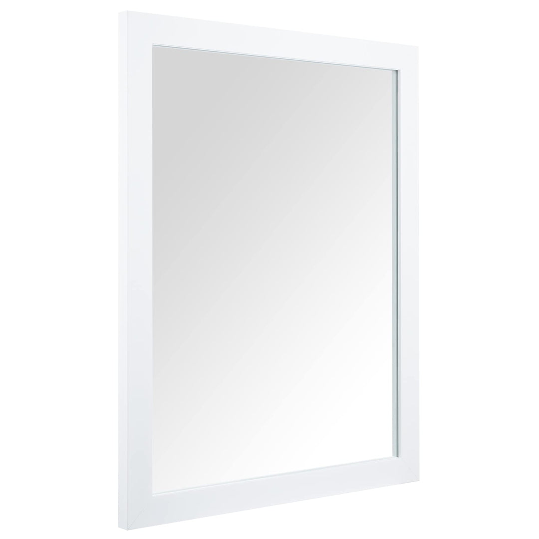BOMINICA Rechteckiger Wandspiegel mit Rahmen, 40,6 x 50,8 cm, für Badezimmer, Wohnzimmer, Schminktis