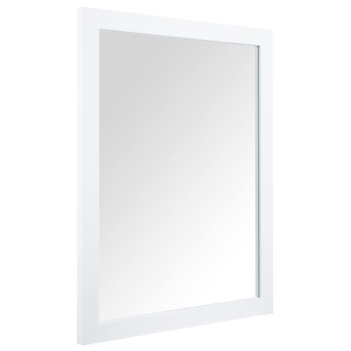 BOMINICA Rechteckiger Wandspiegel mit Rahmen, 40,6 x 50,8 cm, für Badezimmer, Wohnzimmer, Schminktis