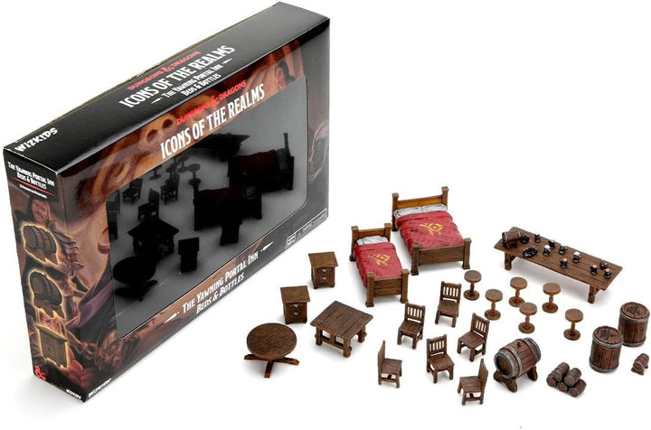 WizKids/NECA WZK96044 Accessories Bett und Flaschen, Bett und Flaschen