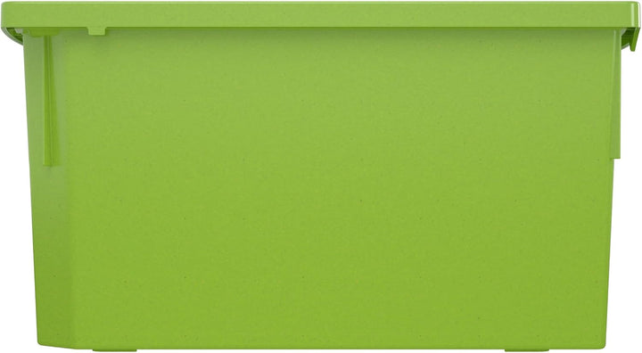 Betzold Box PRO L – robuste Baumaterial‑Box, nest‑ &amp; stapelbar Grün, Grün