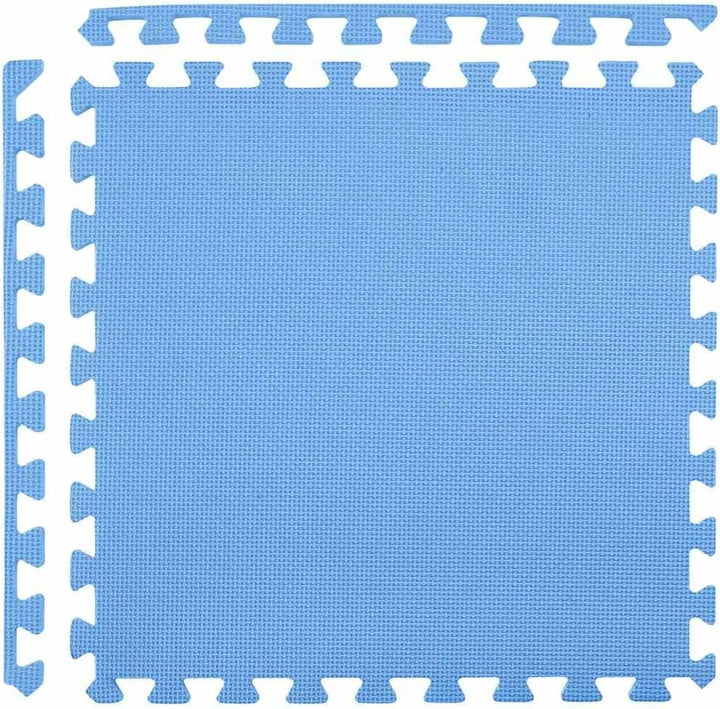 vidaXL 6X Bodenmatte 2,16 m² Eva-Schaum Blau Schutzmatten Puzzlematten Bodenschutzmatten Sportmatten