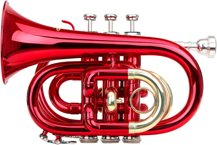 Classic Cantabile Brass TT-400 Bb-Taschentrompete (Messing, Schallbecher Durchmesser: 93 mm, Bohrung