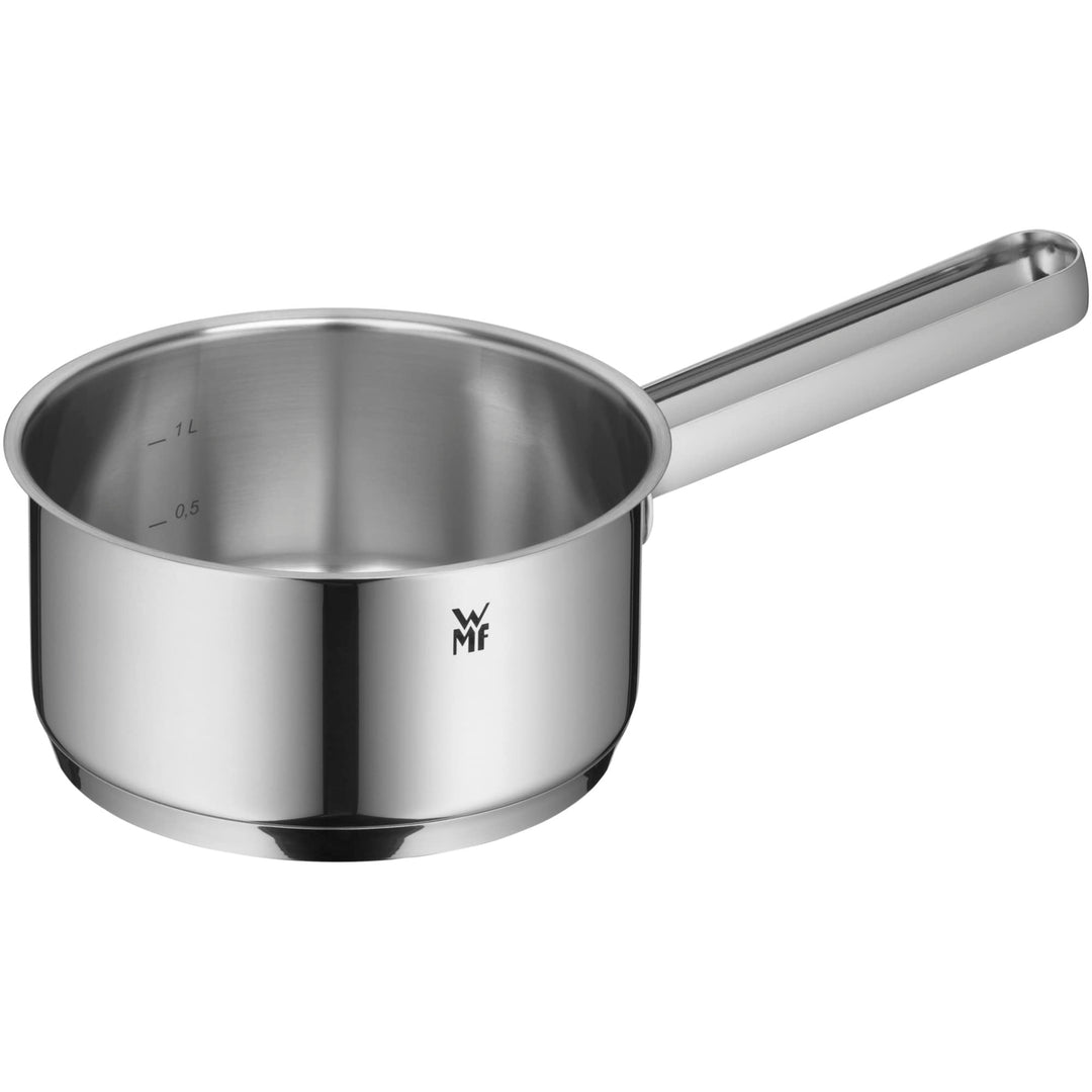 WMF Belmonte Stielkasserolle 16cm ohne Deckel, kleiner Topf 1,5l, Kochtopf klein, Nudeltopf, Milchto